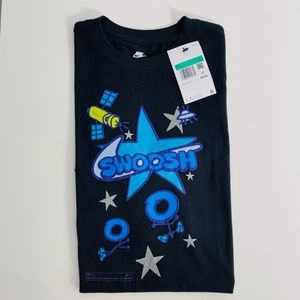 Nike Youth Club Stars Tee - Swoosh - Youth Size XL